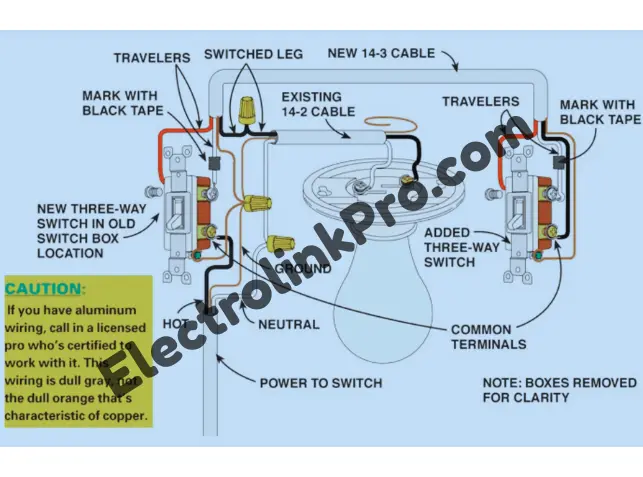 3 way switch wiring